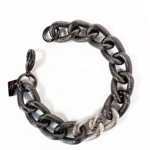 Park Lane Gun Metal Chain Bracelet